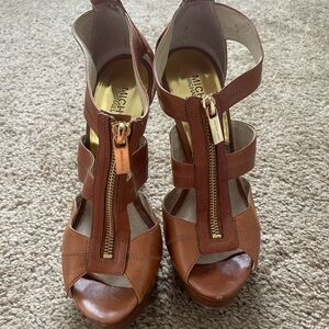 Michael Kors leather heals